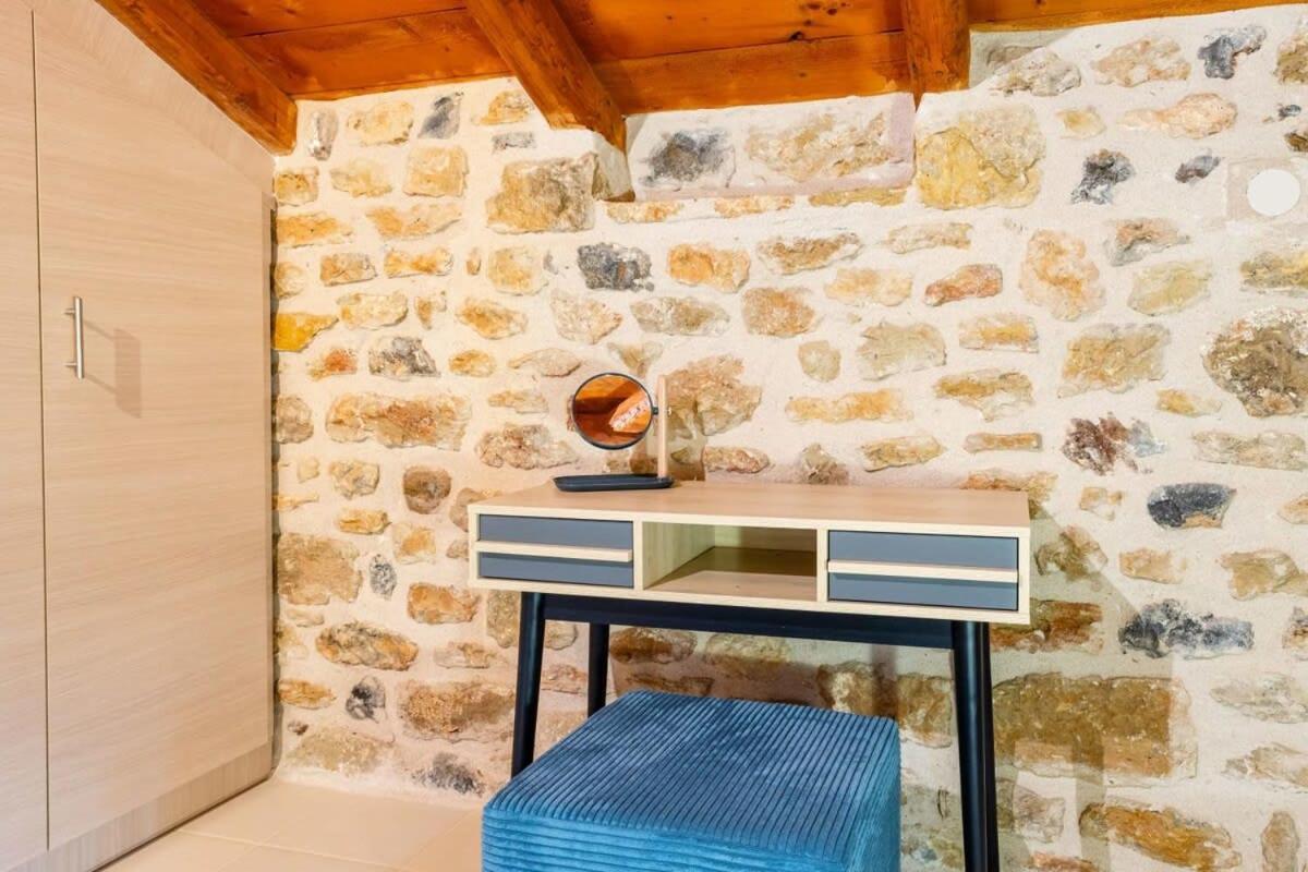 Mantineia Stone Villa-An Ethereal Getaway Megali Mantineia Esterno foto